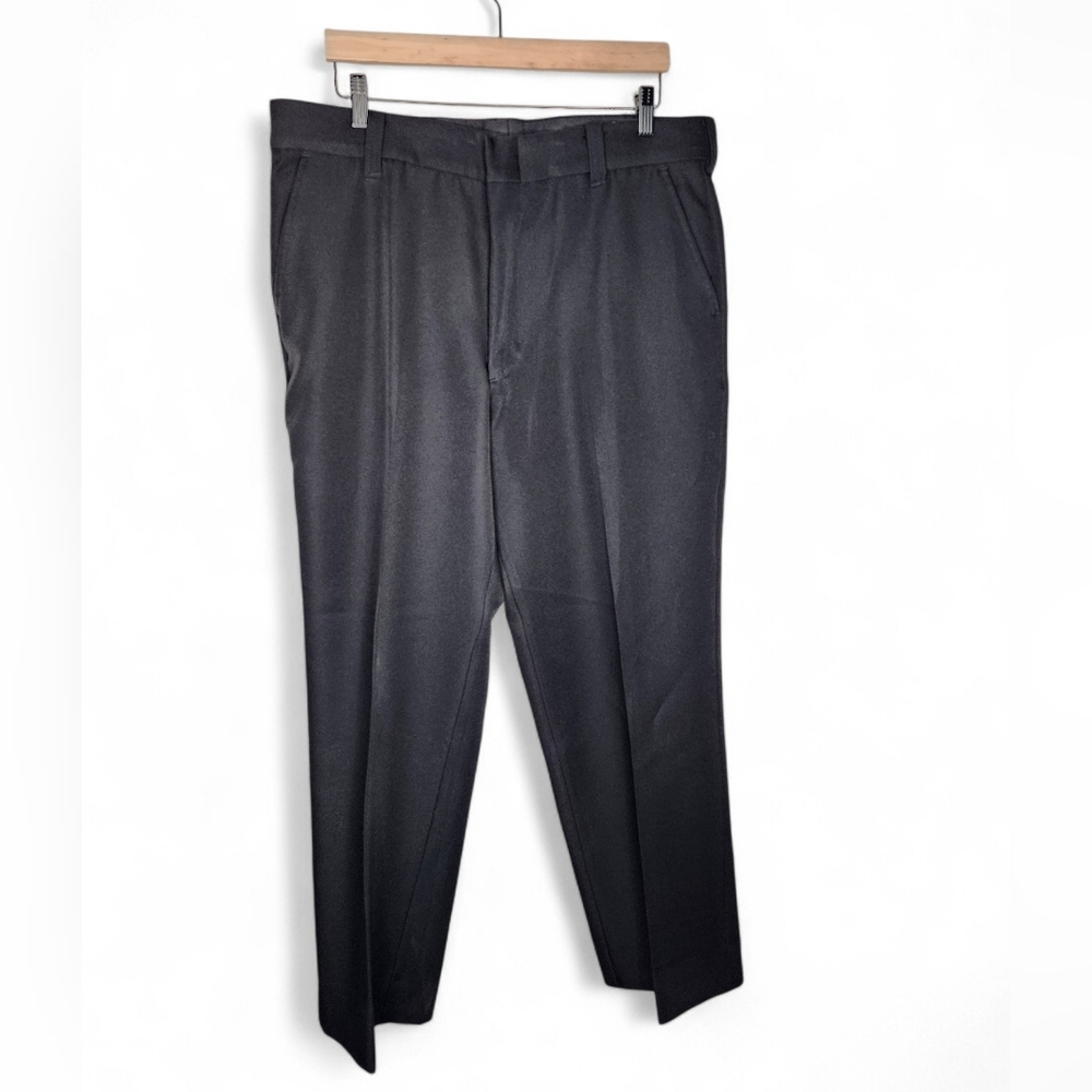 Law Pro Quartermaster Flat Front Black Law Enforcement Uniform Pants Size 38x30